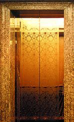 铜装饰电梯门