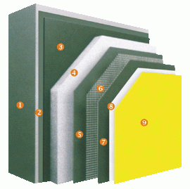LANGOOD澳洲能高外墙保温EPS（聚苯板）保温 涂料饰面系统