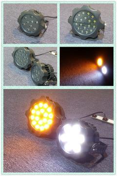 LED18*2W透镜支架一体化投光灯花朵型样投光灯质感量