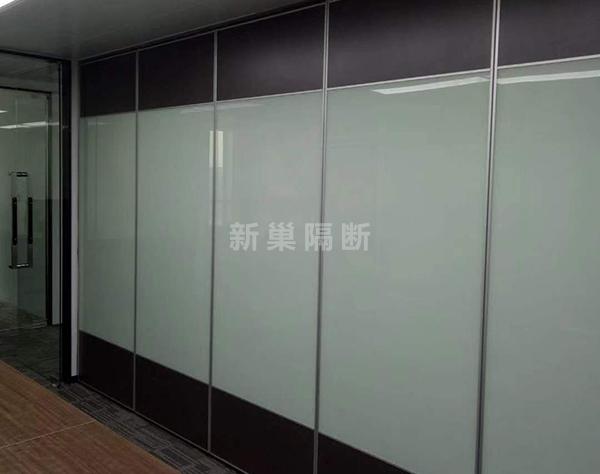 餐厅包厢中式屏风办公室钢化玻璃隔断