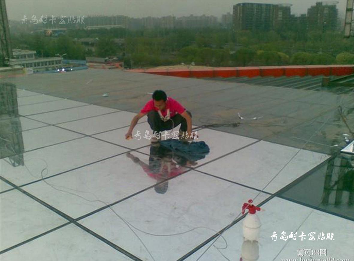 济南隔热膜，屋顶隔热贴膜，建筑玻璃贴膜