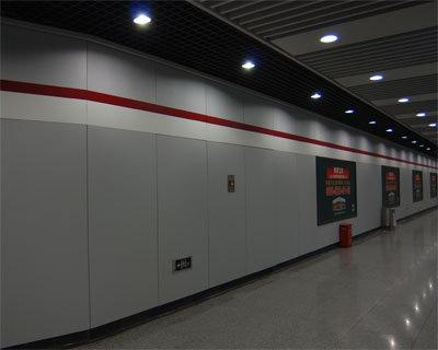 UB地铁站防火装饰板，防火装饰一体化板