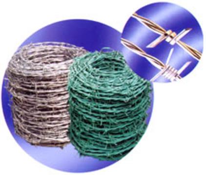 刺绳，刺铁丝，镀锌刺铁丝，涂塑刺铁丝