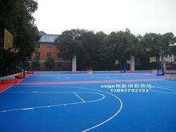 塑格室外篮球场、网球场、羽毛球场、溜冰场拼装地板，防水地板