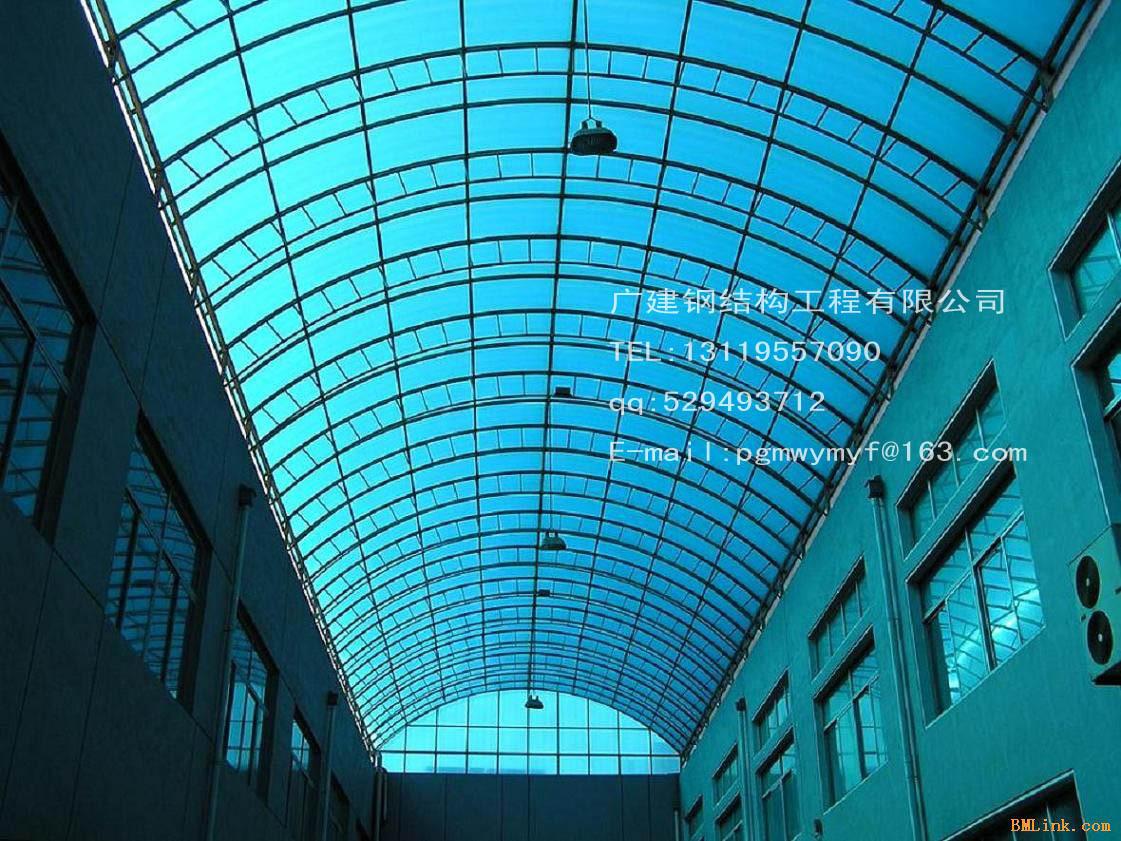 广州玻璃钢瓦、玻璃钢采光瓦、玻璃钢采光板工程