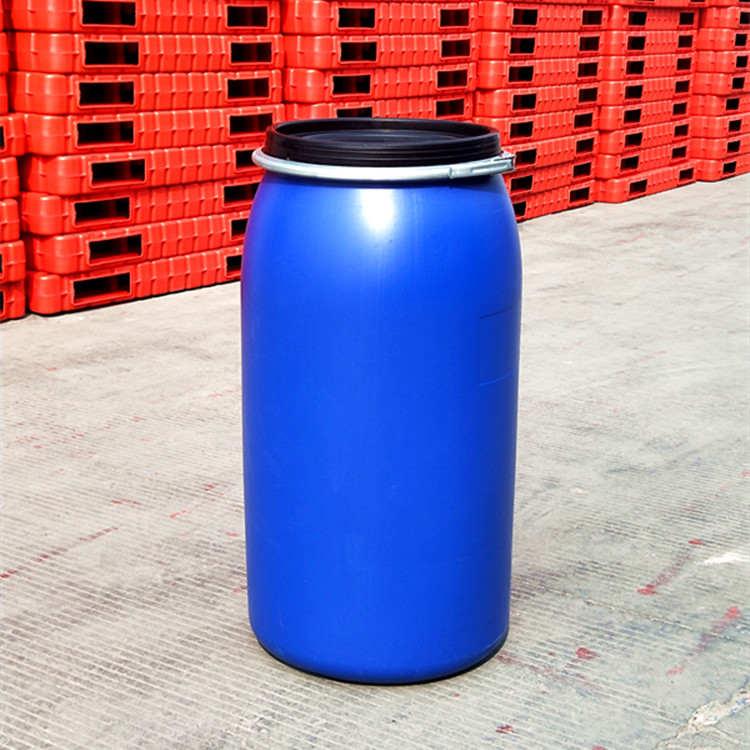160升铁箍桶160公斤抱箍塑料桶