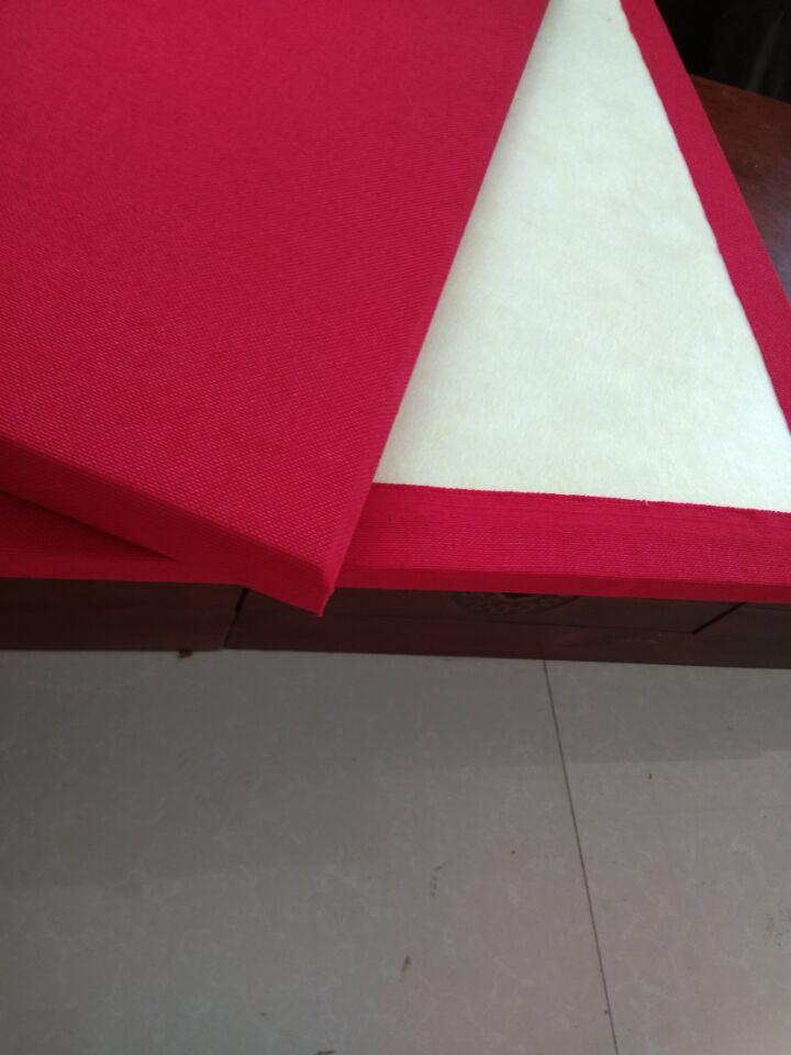 布艺软包吸声板 特制吸音玻璃棉裁板