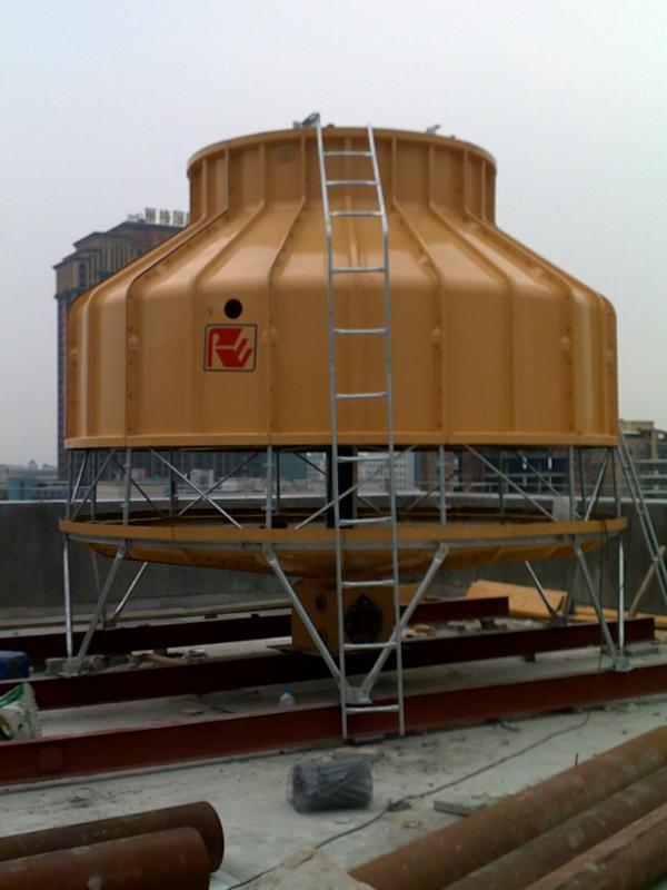 食品厂冻库专用冷却塔60T圆塔