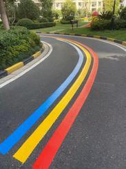南京目赏道路交通标线划线常用的2种材料