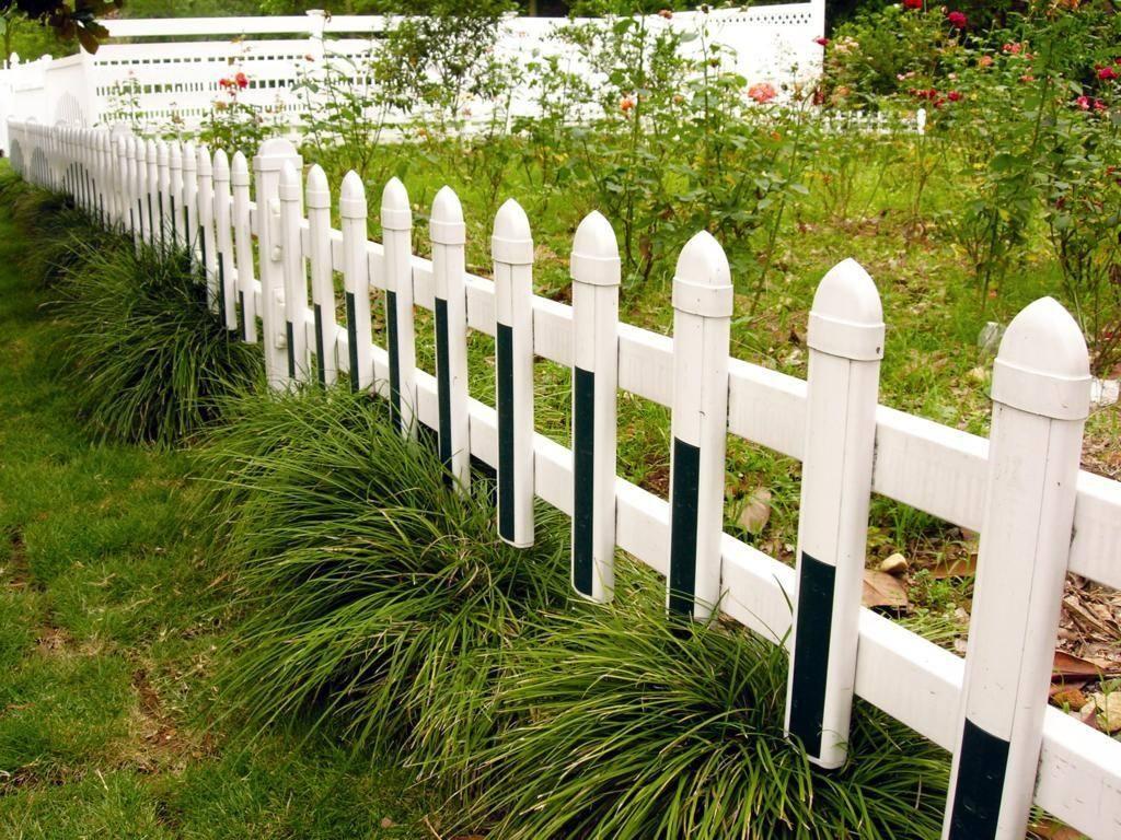 喷塑|聚酯喷涂草坪护栏PVC材质