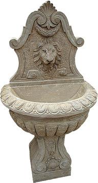大理石雕刻狮头喷泉MAF223