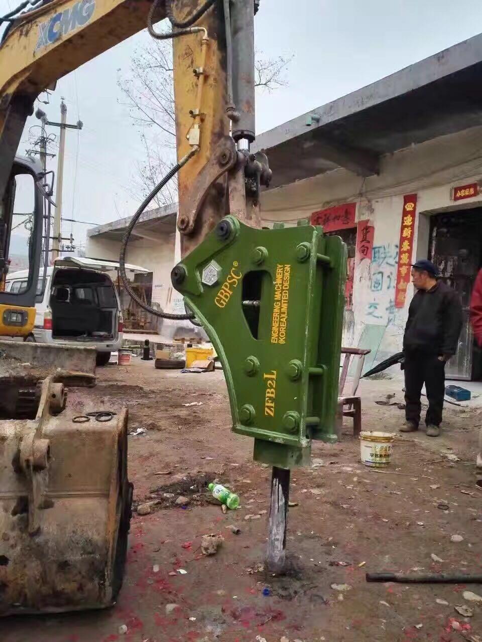 江苏厂家 连港工兵液压破碎锤70毫米钎杆直径