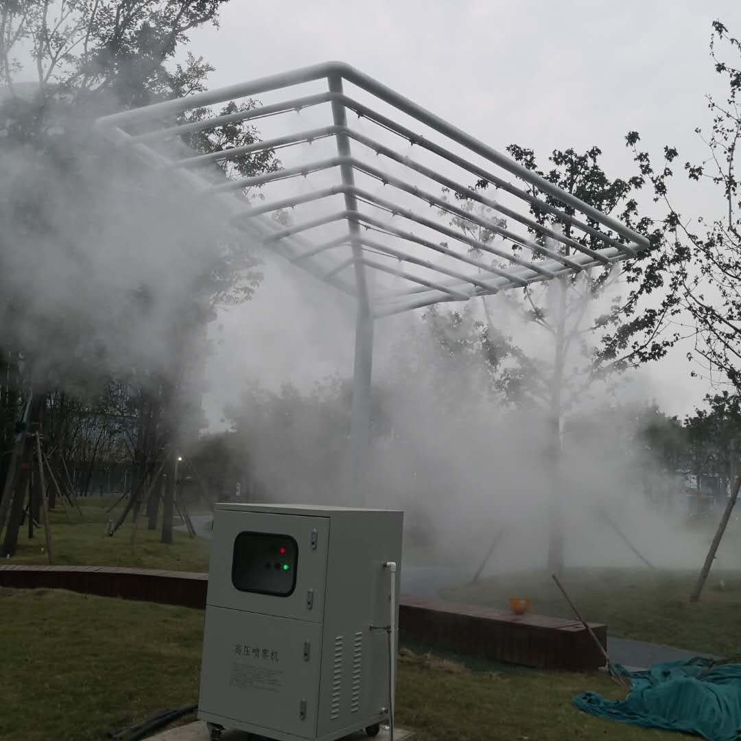 长治喷雾降尘设备雾森喷雾系统喷雾降温喷雾机降尘造雾