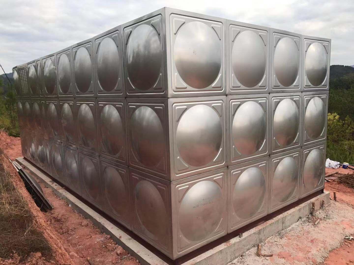 不锈钢方形水箱厂家 焊接消防水箱 方形保温水箱304价格