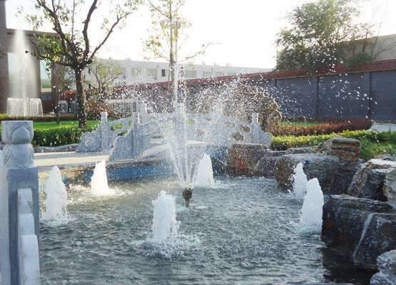 公园喷泉水景设计施工