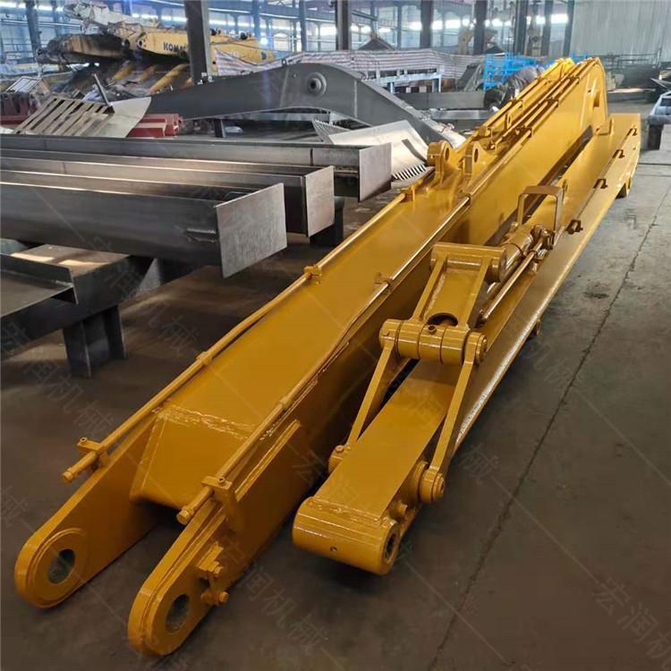 ​  河堤治理挖机加长臂出售 20-40吨挖掘机加长臂