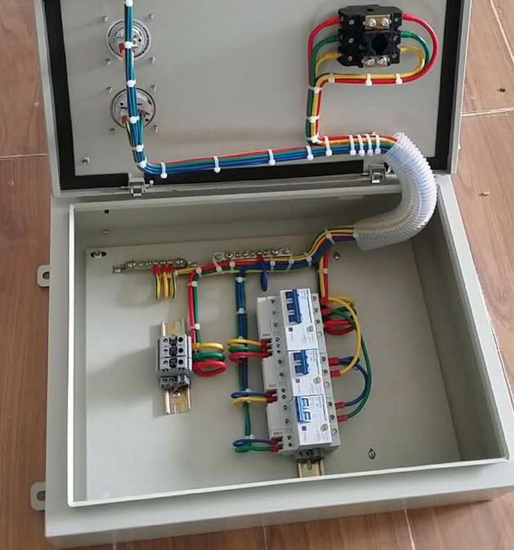 生产展位插座箱 防水检修电源箱 工业插座配电箱