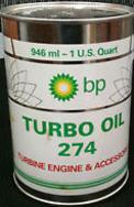 BP Turbo Oil 274 Brayco MIC 883