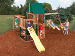 美国swing-N-slide木质儿童游乐设施2