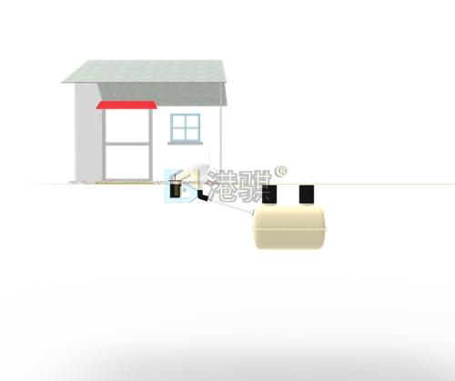 山东农村厕所1.5立方水管接法图（图片价格品牌厂家）港骐