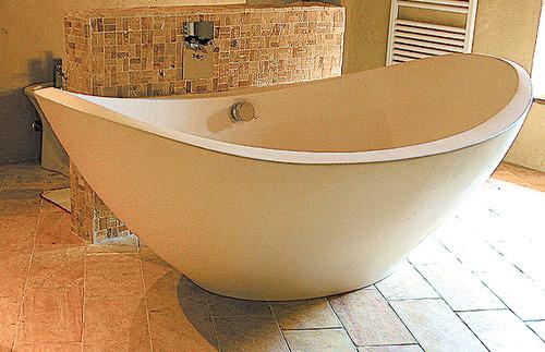 米黄色大理石浴缸MVS026