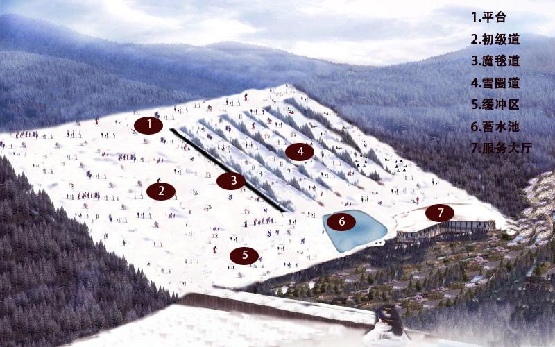 2018诺泰克人工造雪机厂家报价滑雪场规划建设流程