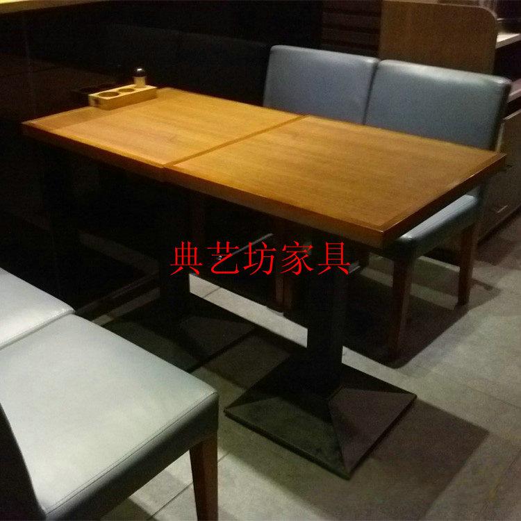 西餐厅桌椅 西餐厅家具 大理石西餐桌