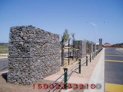 石笼挡土墙，河道防御石笼网，堤坡防护网，防洪钢丝网