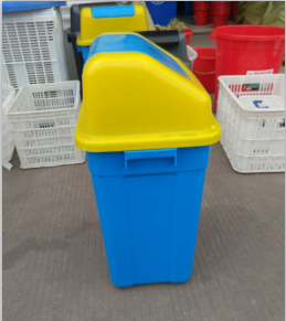 30升方头塑料垃圾桶