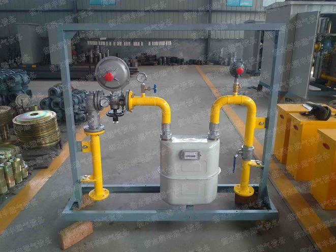 昌吉天然气锅炉接入燃气调压柜润丰燃气设备厂家工作型号齐全