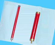 RI80大红色高阻高压玻璃釉电阻器