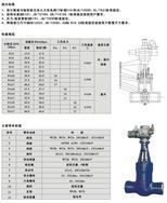 高温电站闸阀Z961Y-P5550V,自贡阀门