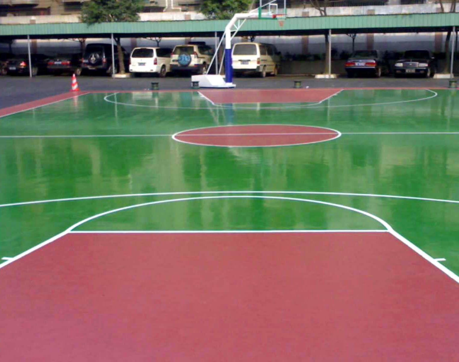 篮球场地面材料厂家  篮球场地面做法