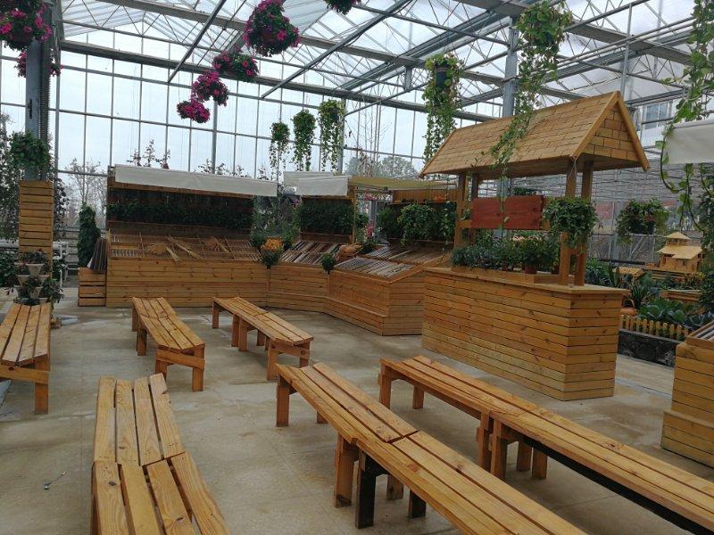 农业生态园区玻璃生态餐厅