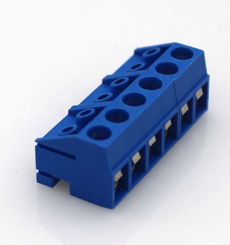 螺钉式蓝色连接器配套对接DG332K-5.0间距插座