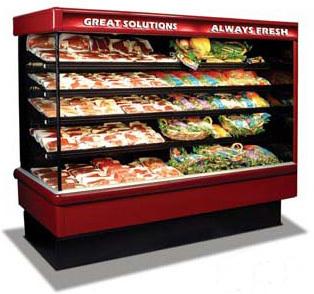 3米风幕柜点菜柜|立式冷藏展示柜|超市冷柜|KTV冷柜|蛋糕柜|鲜肉柜