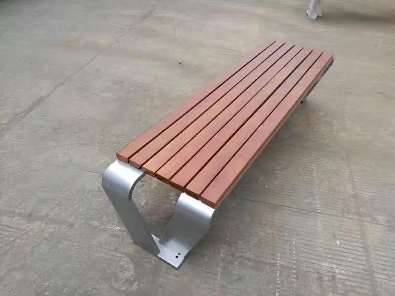 甘肃兰州压铸铝公园椅子厂家供应户外木塑休闲椅