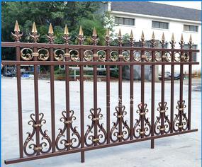 铝合金别墅庭院护栏定制 欧式**花园栏杆栅栏