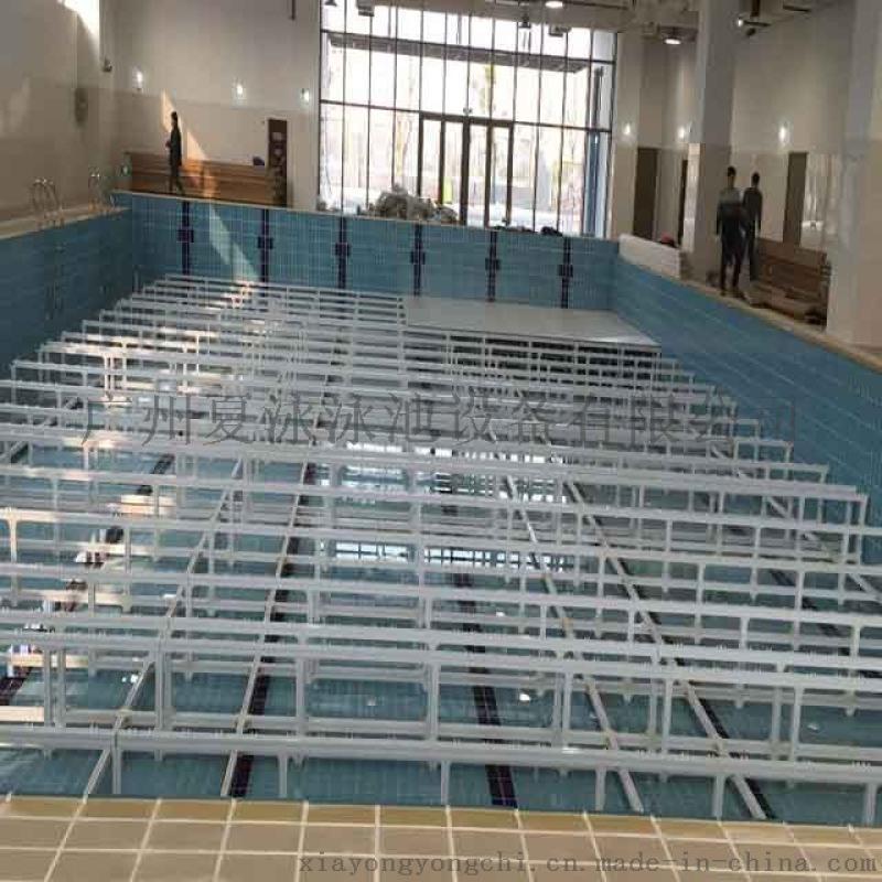 广东省江门市游泳垫层 垫高 泳池沉箱 泳池增高垫 泳池塑料板
