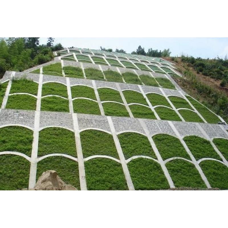 护坡透水砖与滑坡植被、透水性生态护坡砖