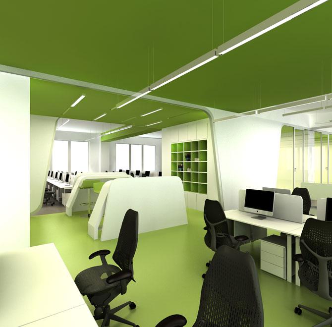 受欢迎的郑州办公室装修空间设计方案