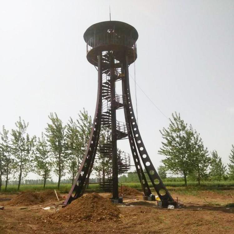 定制10米15米20米景区观光瞭望塔生产厂家