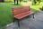 陕西安康市优质塑木公园休闲椅室外园林座椅厂家供应商