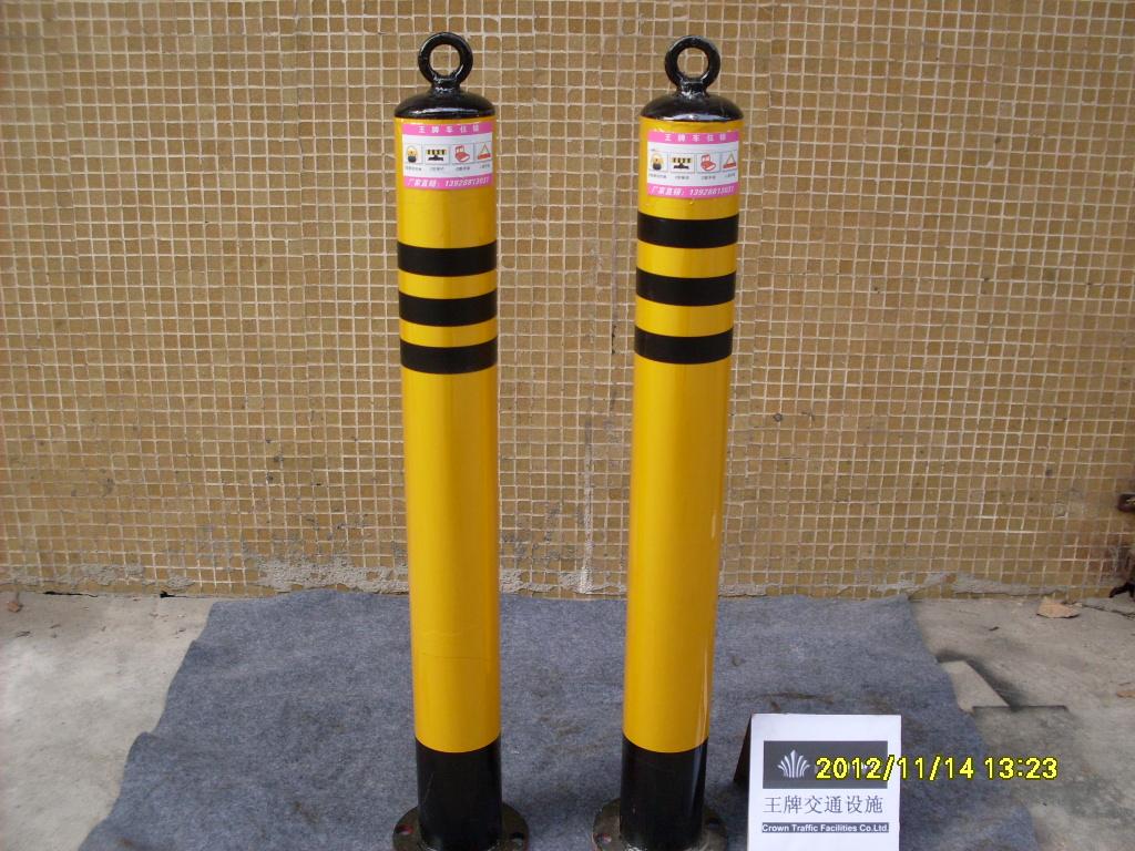 广州路桩警示柱防护桩弹立柱批发安装销售价格
