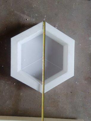 不变形的六角护坡砖模具