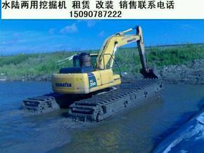 台州水陆挖掘机出租 温州水陆挖掘机租赁