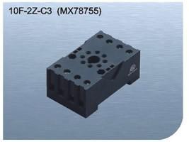 厂家供应美超10F-2Z-C3(MX78755)继电器插座底座