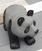 山西黑熊猫雕刻GAB560