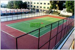 西安室外硅PU网球场地专业设计施工