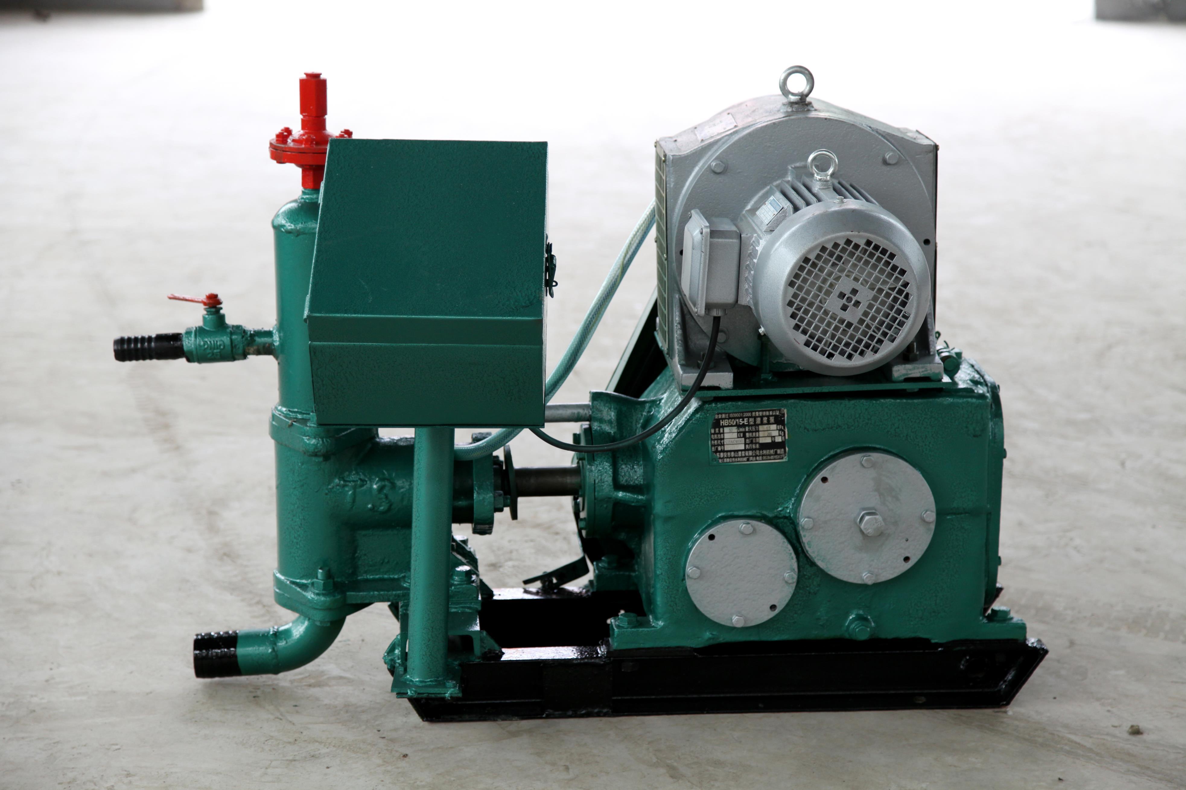 泰安水利机械 泰山灌浆 HB80/10型调速灌浆泵